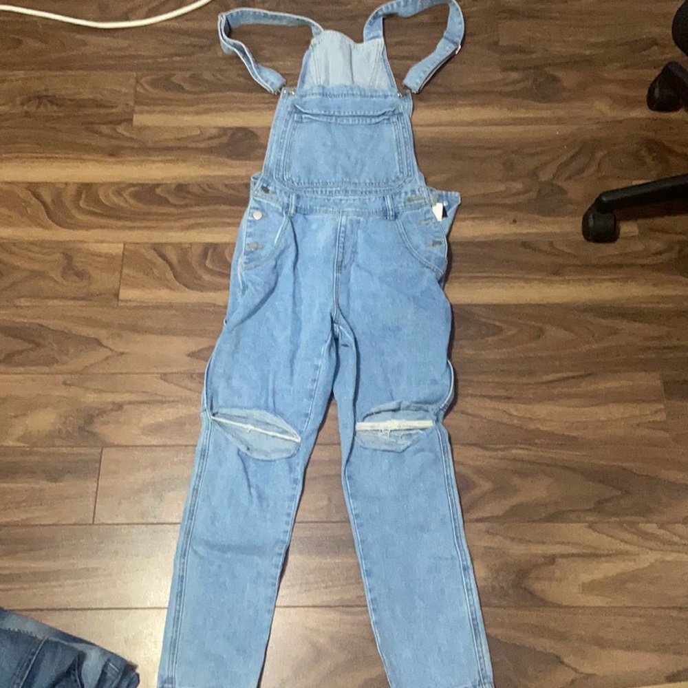 denim overalls